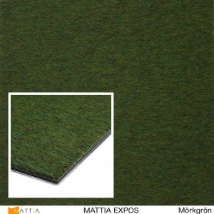 Textilplatta Mattia Expos Mörkgrön