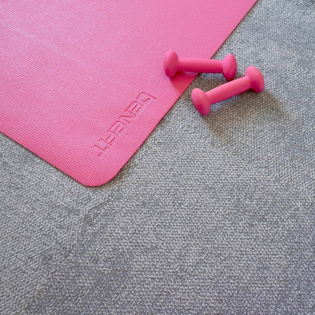 sköna textilplattor till gym