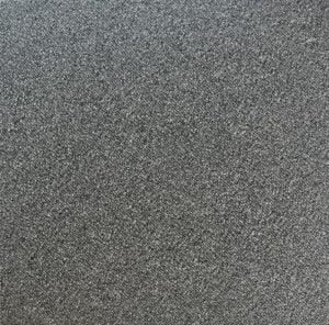 Ljusgrå textilmatta Melkea Grand