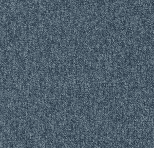 Blå textilmatta affärslokaler